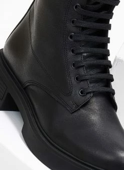 Το φθηνότερο ✔️ The Fashion Project Αρβυλάκια δερμάτινα με ασύμμετρο τελείωμα - Μαύρο 👏 -Μποτάκια Κατάστημα arvulakia dermatina me asummetro teleiwma 108284 gj0a