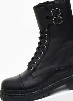 Ολοκαίνουργιο 🎉 The Fashion Project Αρβυλάκια δερμάτινα με μικρές αγκράφες - Μαύρο 💯 11 Ολοκαίνουργιο 🎉 The Fashion Project Αρβυλάκια δερμάτινα με μικρές αγκράφες - Μαύρο 💯 -Μποτάκια Κατάστημα arvulakia dermatina me mikres agkrafes 108286 1ite