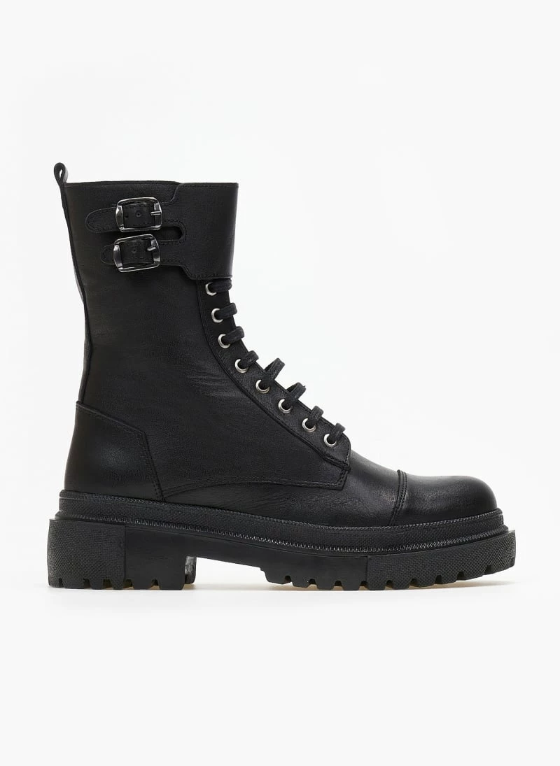 Ολοκαίνουργιο 🎉 The Fashion Project Αρβυλάκια δερμάτινα με μικρές αγκράφες - Μαύρο 💯 8 Ολοκαίνουργιο 🎉 The Fashion Project Αρβυλάκια δερμάτινα με μικρές αγκράφες - Μαύρο 💯 - Image 6