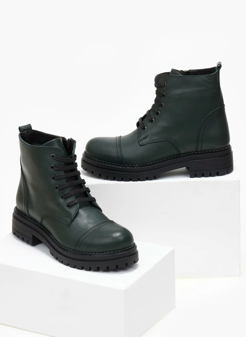 Καλύτερη πώληση 🧨 The Fashion Project Αρβυλάκια δερμάτινα με ραφή - Κυπαρισσί 💯 7 Καλύτερη πώληση 🧨 The Fashion Project Αρβυλάκια δερμάτινα με ραφή - Κυπαρισσί 💯 - Image 5