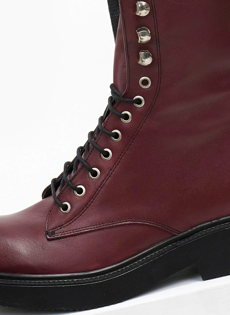 Flash Sale 🎉 The Fashion Project Αρβυλάκια δερμάτινα με θηλάκι - Μπορντό 🌟 8 Flash Sale 🎉 The Fashion Project Αρβυλάκια δερμάτινα με θηλάκι - Μπορντό 🌟 - Image 6