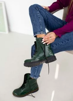 Αγορά 🎉 The Fashion Project Αρβυλάκια φλωρεντίκ με ραφή - Κυπαρισσί 😉 -Μποτάκια Κατάστημα arvulakia flwrentik me rafi 109397 hfpn