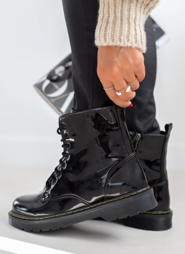 Καλύτερη πώληση 🛒 The Fashion Project Αρβυλάκια λουστρίνι με ραφή - Μαύρο 🧨 9 Καλύτερη πώληση 🛒 The Fashion Project Αρβυλάκια λουστρίνι με ραφή - Μαύρο 🧨 - Image 7