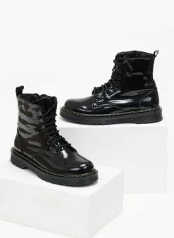 Καλύτερη πώληση 🛒 The Fashion Project Αρβυλάκια λουστρίνι με ραφή - Μαύρο 🧨 18 Καλύτερη πώληση 🛒 The Fashion Project Αρβυλάκια λουστρίνι με ραφή - Μαύρο 🧨 -Μποτάκια Κατάστημα arvulakia loustrini me rafi 108986 z073