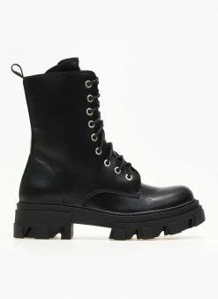 Κουπόνι 💯 The Fashion Project Αρβυλάκια με Chunky σόλα - Μαύρο 🔥