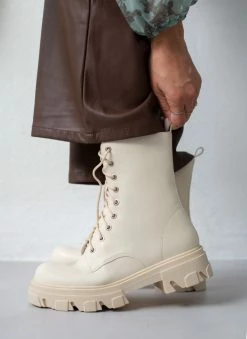 Καλύτερες κριτικές για ❤️ The Fashion Project Αρβυλάκια με Chunky σόλα - Μπεζ 🌟