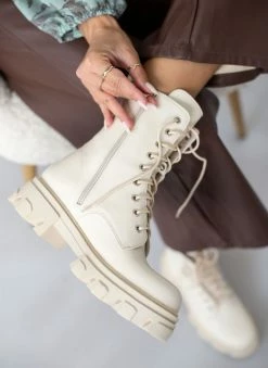 Καλύτερες κριτικές για ❤️ The Fashion Project Αρβυλάκια με Chunky σόλα - Μπεζ 🌟 -Μποτάκια Κατάστημα arvulakia me chunky sola 107217 kyxm