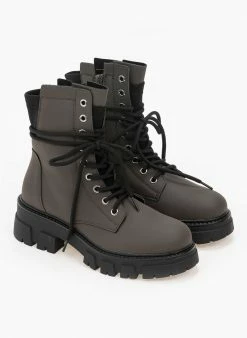 Εκπτωση 💯 The Fashion Project Αρβυλάκια με Chunky σόλα και ελαστικά μέρη - Χακί 🎁 9 Εκπτωση 💯 The Fashion Project Αρβυλάκια με Chunky σόλα και ελαστικά μέρη - Χακί 🎁 -Μποτάκια Κατάστημα arvulakia me chunky sola kai elastika meri 99235 swik