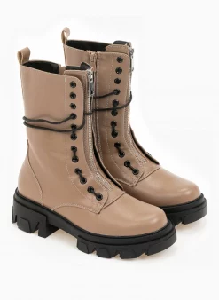 Τοπ 10 😍 The Fashion Project Αρβυλάκια με Chunky σόλα και φερμουάρ - Πούρο 🔥 -Μποτάκια Κατάστημα arvulakia me chunky sola kai fermouar 97044 9oem