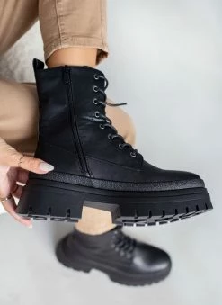 Καλύτερες κριτικές για 🎁 The Fashion Project Αρβυλάκια με διπλή σόλα - Μαύρο ✔️ -Μποτάκια Κατάστημα arvulakia me dipli sola 106141 dddn