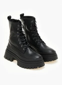 Καλύτερες κριτικές για 🎁 The Fashion Project Αρβυλάκια με διπλή σόλα - Μαύρο ✔️ -Μποτάκια Κατάστημα arvulakia me dipli sola 106141 x7hd