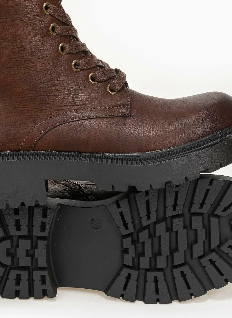 Προώθηση 🤩 The Fashion Project Αρβυλάκια με διπλή σόλα - Καφέ 😉 6 Προώθηση 🤩 The Fashion Project Αρβυλάκια με διπλή σόλα - Καφέ 😉 - Image 4