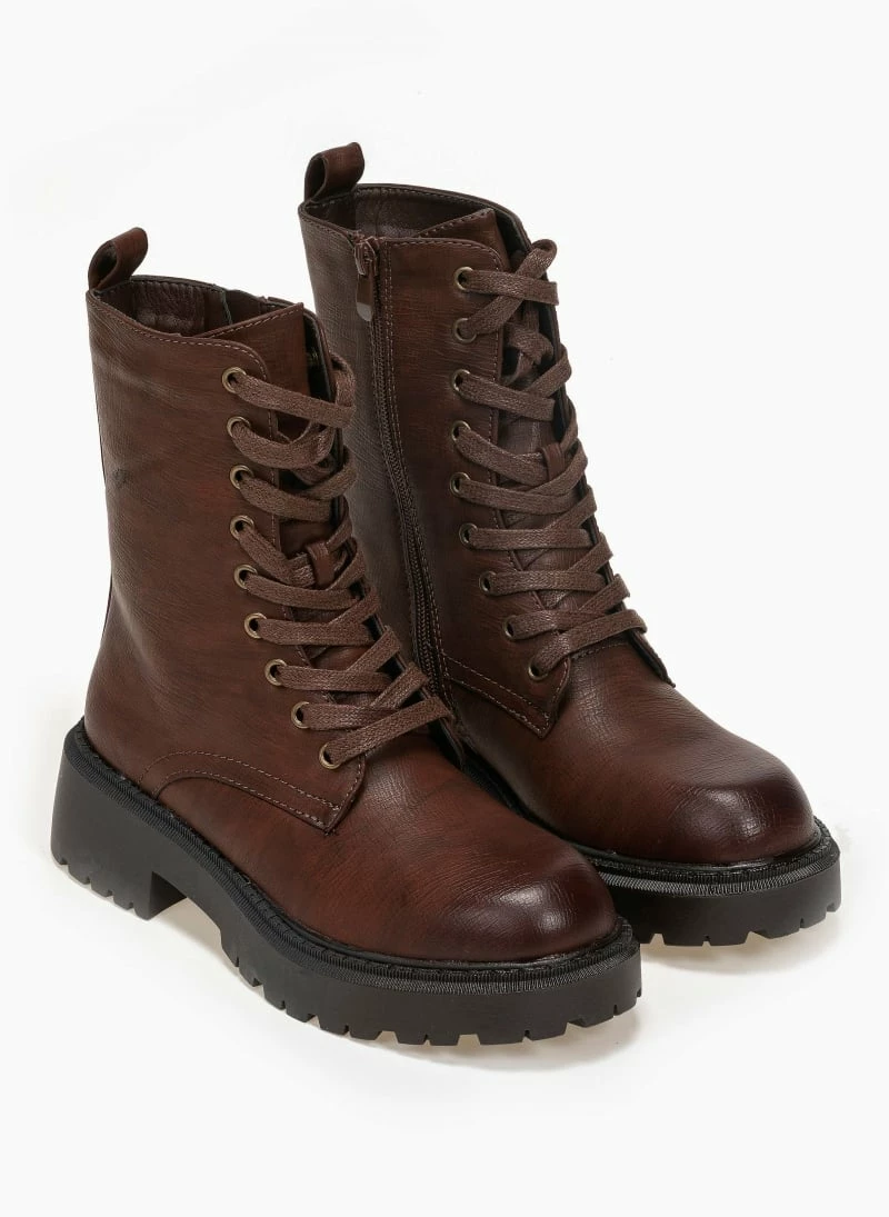 Προώθηση 🤩 The Fashion Project Αρβυλάκια με διπλή σόλα - Καφέ 😉 4 Προώθηση 🤩 The Fashion Project Αρβυλάκια με διπλή σόλα - Καφέ 😉 - Image 2