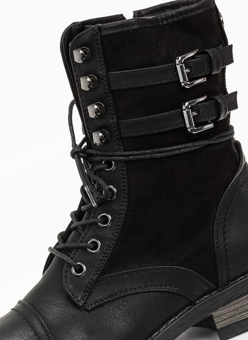 Πολύ καλή προσφορά 🛒 The Fashion Project Αρβυλάκια με διπλό ζωνάκι και εξωτερική ραφή - Μαύρο 😀 7 Πολύ καλή προσφορά 🛒 The Fashion Project Αρβυλάκια με διπλό ζωνάκι και εξωτερική ραφή - Μαύρο 😀 - Image 5