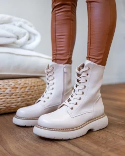 Εξοδος 👏 The Fashion Project Αρβυλάκια με διχρωμία στη ραφή - Μπεζ 🔔