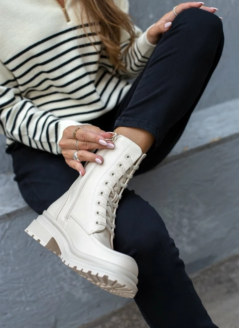 Πολύ καλή προσφορά 👏 The Fashion Project Αρβυλάκια με εξωτερική ραφή - Μπεζ ✨ 6 Πολύ καλή προσφορά 👏 The Fashion Project Αρβυλάκια με εξωτερική ραφή - Μπεζ ✨ - Image 4