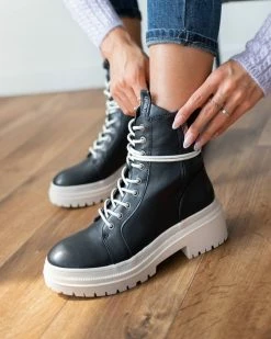 Η καλύτερη συμφωνία ✔️ Xti Footwear Αρβυλάκια με εξωτερικό φερμουάρ Xti 77891 - Μαύρο/Μπεζ 🌟 -Μποτάκια Κατάστημα arvulakia me ekswteriko fermouar xti 77891 95425 yfuh