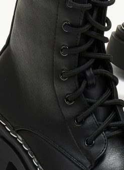 Καλύτερες κριτικές για ⭐ The Fashion Project Αρβυλάκια με έντονη ραφή στη σόλα - Μαύρο 😉 -Μποτάκια Κατάστημα arvulakia me entoni rafi sti sola 105874 dc19