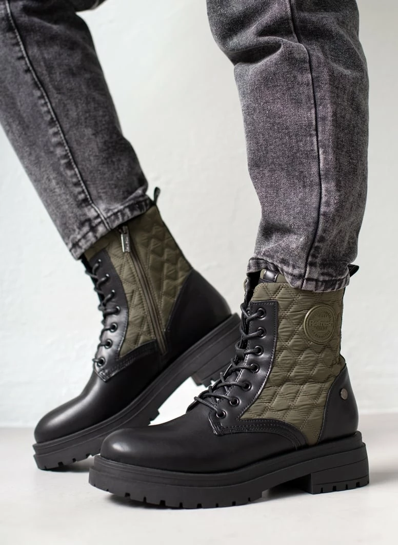 Πολύ καλή προσφορά 😀 Αρβυλάκια με καπιτονέ σχέδιο Refresh 170292 - Λαδί 😍 3 Πολύ καλή προσφορά 😀 Αρβυλάκια με καπιτονέ σχέδιο Refresh 170292 - Λαδί 😍