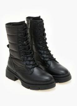 Αγορά 🔔 Xti Footwear Αρβυλάκια με καπιτονέ σχέδιο Xti 140625 - Μαύρο 🎁 -Μποτάκια Κατάστημα arvulakia me kapitone sxedio xti 140625 106511 8a4c