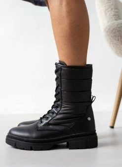 Αγορά 🔔 Xti Footwear Αρβυλάκια με καπιτονέ σχέδιο Xti 140625 - Μαύρο 🎁 -Μποτάκια Κατάστημα arvulakia me kapitone sxedio xti 140625 106511 k4rm