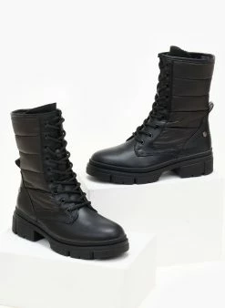 Αγορά 🔔 Xti Footwear Αρβυλάκια με καπιτονέ σχέδιο Xti 140625 - Μαύρο 🎁 -Μποτάκια Κατάστημα arvulakia me kapitone sxedio xti 140625 106511 tkj5