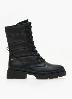 Αγορά 🔔 Xti Footwear Αρβυλάκια με καπιτονέ σχέδιο Xti 140625 - Μαύρο 🎁 -Μποτάκια Κατάστημα arvulakia me kapitone sxedio xti 140625 106511 zmhp