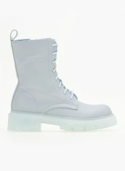 Αγορά ⌛ The Fashion Project Αρβυλάκια με κρεπ σόλα - Γαλάζιο 😍 -Μποτάκια Κατάστημα arvulakia me krep sola 105995 bkgv