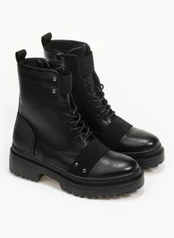 Κουπόνι 🎉 The Fashion Project Αρβυλάκια με λάστιχο και τρουκς - Μαύρο 🔥 -Μποτάκια Κατάστημα arvulakia me lastixo kai trouks 95533 mipg