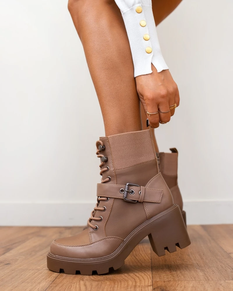 Τοπ 10 🧨 The Fashion Project Αρβυλάκια με λάστιχο και ζωνάκι - Πούρο 🌟 3 Τοπ 10 🧨 The Fashion Project Αρβυλάκια με λάστιχο και ζωνάκι - Πούρο 🌟