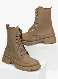 Κουπόνι 👏 The Fashion Project Αρβυλάκια με μεταλλικές λεπτομέρειες - Πούρο ✔️ 14 Κουπόνι 👏 The Fashion Project Αρβυλάκια με μεταλλικές λεπτομέρειες - Πούρο ✔️ -Μποτάκια Κατάστημα arvulakia me metallikes leptomereies 95348 1vhh