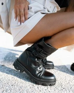 Εκπτωση 🔥 The Fashion Project Αρβυλάκια με πιέτα και διπλό ζωνάκι - Μαύρο 💯 26 Εκπτωση 🔥 The Fashion Project Αρβυλάκια με πιέτα και διπλό ζωνάκι - Μαύρο 💯 -Μποτάκια Κατάστημα arvulakia me pieta kai diplo zwnaki 94309 erxk