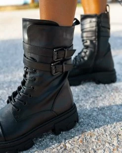 Εκπτωση 🔥 The Fashion Project Αρβυλάκια με πιέτα και διπλό ζωνάκι - Μαύρο 💯 20 Εκπτωση 🔥 The Fashion Project Αρβυλάκια με πιέτα και διπλό ζωνάκι - Μαύρο 💯 -Μποτάκια Κατάστημα arvulakia me pieta kai diplo zwnaki 94309 jrsr