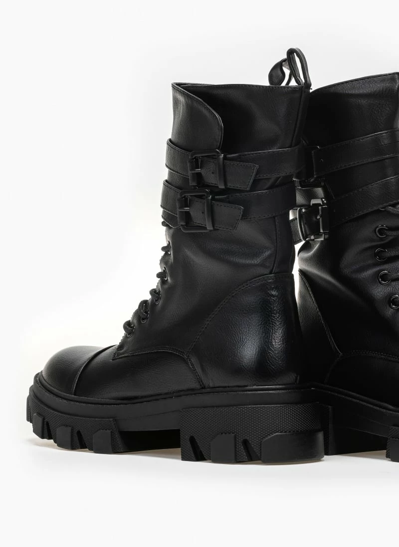 Εκπτωση 🔥 The Fashion Project Αρβυλάκια με πιέτα και διπλό ζωνάκι - Μαύρο 💯 8 Εκπτωση 🔥 The Fashion Project Αρβυλάκια με πιέτα και διπλό ζωνάκι - Μαύρο 💯 - Image 6