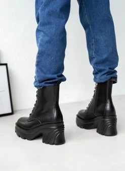 Αγορά ⭐ The Fashion Project Αρβυλάκια με Platform σόλα - Μαύρο 👍 -Μποτάκια Κατάστημα arvulakia me platform sola 107219 a497