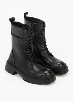 Το φθηνότερο 👍 The Fashion Project Αρβυλάκια με προεξοχή στη σόλα - Μαύρο ⌛ 7 Το φθηνότερο 👍 The Fashion Project Αρβυλάκια με προεξοχή στη σόλα - Μαύρο ⌛ -Μποτάκια Κατάστημα arvulakia me proeksoxi sti sola 96196 el2u