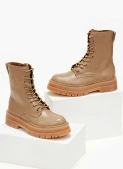 Προϋπολογισμός 🧨 The Fashion Project Αρβυλάκια με ψηλή σόλα - Πούρο 🌟 -Μποτάκια Κατάστημα arvulakia me psili sola 105889 0iau