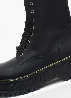 Φτηνός ⭐ The Fashion Project Αρβυλάκια με ψηλή σόλα - Μαύρο 😍 -Μποτάκια Κατάστημα arvulakia me psili sola 108966 t95s