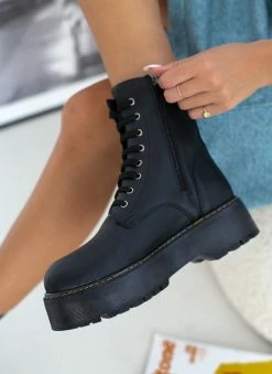 Φτηνός ⭐ The Fashion Project Αρβυλάκια με ψηλή σόλα - Μαύρο 😍 -Μποτάκια Κατάστημα arvulakia me psili sola 108966 yfmg