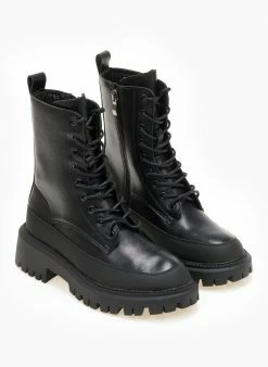 Flash Sale 🎉 The Fashion Project Αρβυλάκια με ψηλή τρακτερωτή σόλα - Μαύρο 😍 11 Flash Sale 🎉 The Fashion Project Αρβυλάκια με ψηλή τρακτερωτή σόλα - Μαύρο 😍 -Μποτάκια Κατάστημα arvulakia me psili trakterwti sola 105841 getz