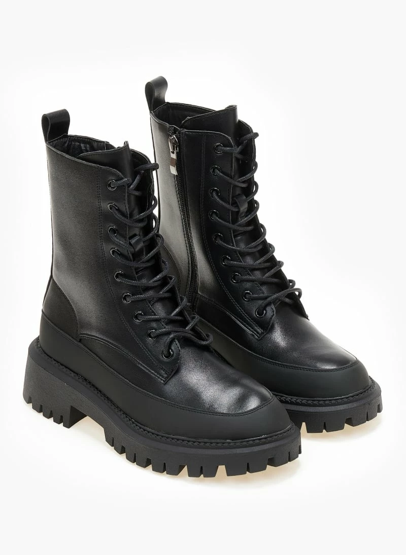 Flash Sale 🎉 The Fashion Project Αρβυλάκια με ψηλή τρακτερωτή σόλα - Μαύρο 😍 5 Flash Sale 🎉 The Fashion Project Αρβυλάκια με ψηλή τρακτερωτή σόλα - Μαύρο 😍 - Image 3