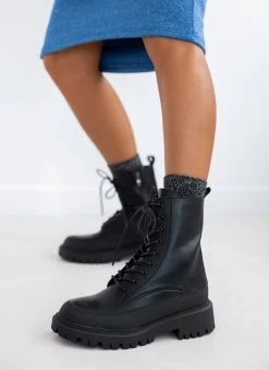 Flash Sale 🎉 The Fashion Project Αρβυλάκια με ψηλή τρακτερωτή σόλα - Μαύρο 😍 12 Flash Sale 🎉 The Fashion Project Αρβυλάκια με ψηλή τρακτερωτή σόλα - Μαύρο 😍 -Μποτάκια Κατάστημα arvulakia me psili trakterwti sola 105841 ow1y