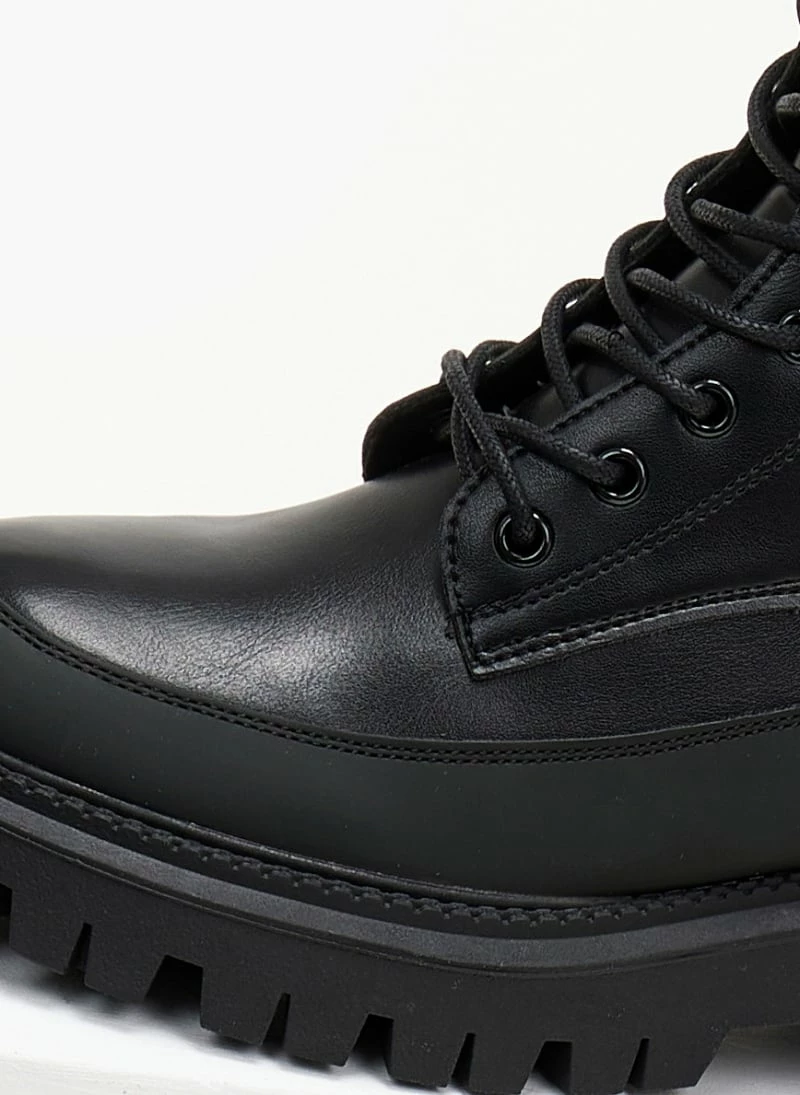 Flash Sale 🎉 The Fashion Project Αρβυλάκια με ψηλή τρακτερωτή σόλα - Μαύρο 😍 7 Flash Sale 🎉 The Fashion Project Αρβυλάκια με ψηλή τρακτερωτή σόλα - Μαύρο 😍 - Image 5