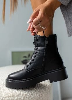 Τοπ 10 👏 The Fashion Project Αρβυλάκια με ψηλή τρακτερωτή σόλα - Μαύρο 😍 14 Τοπ 10 👏 The Fashion Project Αρβυλάκια με ψηλή τρακτερωτή σόλα - Μαύρο 😍 -Μποτάκια Κατάστημα arvulakia me psili trakterwti sola 107950 bbef