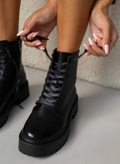 Τοπ 10 👏 The Fashion Project Αρβυλάκια με ψηλή τρακτερωτή σόλα - Μαύρο 😍 12 Τοπ 10 👏 The Fashion Project Αρβυλάκια με ψηλή τρακτερωτή σόλα - Μαύρο 😍 -Μποτάκια Κατάστημα arvulakia me psili trakterwti sola 107950 jkcy