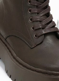 Καλύτερες κριτικές για 🛒 The Fashion Project Αρβυλάκια με ψηλή τρακτερωτή σόλα - Καφέ ❤️ -Μποτάκια Κατάστημα arvulakia me psili trakterwti sola 107951 6kkn