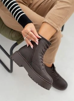 Καλύτερες κριτικές για 🛒 The Fashion Project Αρβυλάκια με ψηλή τρακτερωτή σόλα - Καφέ ❤️ -Μποτάκια Κατάστημα arvulakia me psili trakterwti sola 107951 a94i