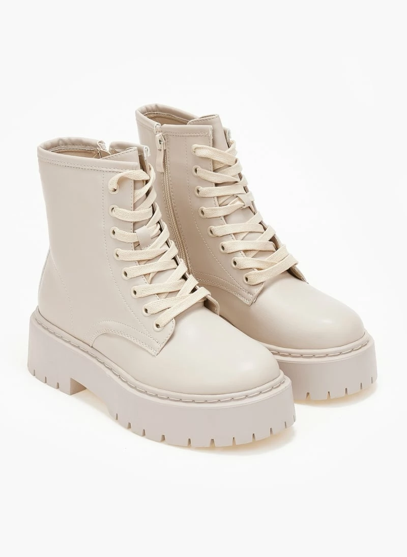 Αγορά ❤️ The Fashion Project Αρβυλάκια με ψηλή τρακτερωτή σόλα - Μπεζ 🎉 5 Αγορά ❤️ The Fashion Project Αρβυλάκια με ψηλή τρακτερωτή σόλα - Μπεζ 🎉 - Image 3