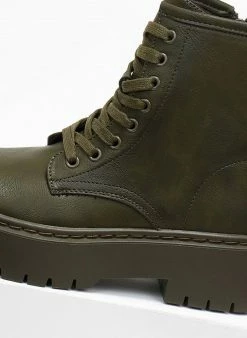 Το φθηνότερο 🎁 The Fashion Project Αρβυλάκια με ψηλή τρακτερωτή σόλα - Λαδί ❤️ 14 Το φθηνότερο 🎁 The Fashion Project Αρβυλάκια με ψηλή τρακτερωτή σόλα - Λαδί ❤️ -Μποτάκια Κατάστημα arvulakia me psili trakterwti sola 107953 7kcp