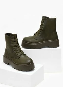 Το φθηνότερο 🎁 The Fashion Project Αρβυλάκια με ψηλή τρακτερωτή σόλα - Λαδί ❤️ 11 Το φθηνότερο 🎁 The Fashion Project Αρβυλάκια με ψηλή τρακτερωτή σόλα - Λαδί ❤️ -Μποτάκια Κατάστημα arvulakia me psili trakterwti sola 107953 s5li